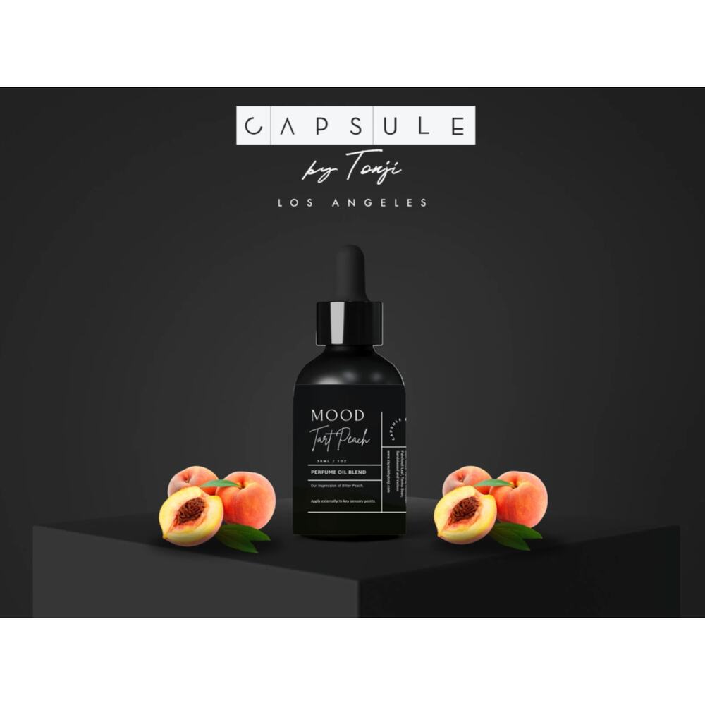 Tart Peach Perfume Oil 30ml Dropper or 30ml Rollerball (dm bottle type)